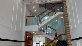 4x16, nhà đúc 5 tấm, mặt tiền đường 25, Lê Văn Quới vào