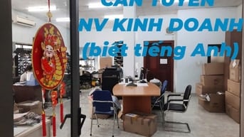 CẦN GẤP NV KINH DOANH-Biết tiếng Trung hoặc Tiếng Anh
