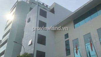 Bán tòa nhà VPQ1,  MT Hồ Hảo Hớn, 1 hầm + 6 tầng, DT đất 198.6m2