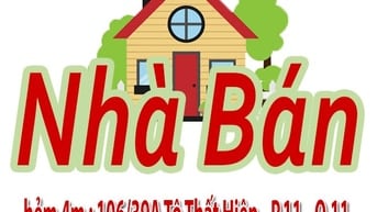 Nhà Bán : 106/39A Tô Thất Hiệp - P.11 - Q.11 - dt:4x25m nhà cấp 4