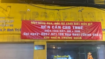Chính chủ cho thuê văn phòng mặt tiền đường Tên Lửa DTSD 360m2