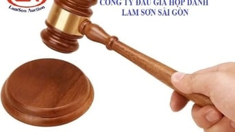 Công ty Đấu giá hợp danh Lam Sơn Sài Gòn THÔNG BÁO ĐẤU GIÁ TÀI SẢN