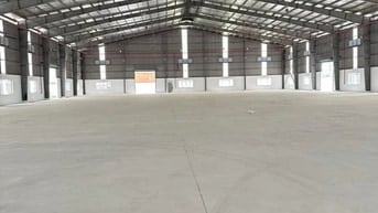 Cho thuê kho xưởng mới xây gần cảng Đức Hòa – Long An, DT : 10.000m2