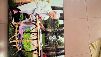 tranh sơn mài, bán tranh sơn mài đồng quê, tranh tặng tân gia