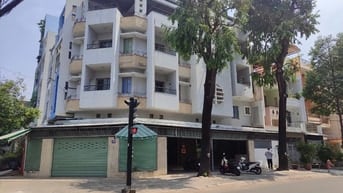 Góc 2 mặt tiền 258 Trần Văn Kiểu 7x22 4 tầng