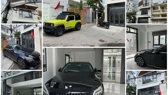 4lầu, thang máy,thiết bị ccấp, ôtô đổ trong nhà khu VIP Hoàng Hoa Thám