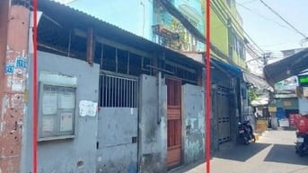 Nhà Ngang 6m NH 7m không QH 243/17 Tôn Đản P15 Q4