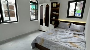 Giá tốt,2lau,Nguyễn Văn Đậu,Bình Thạnh,4x12m,Full nội thất,hơn 5ty