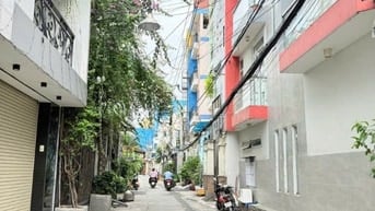 Bán nhà 53m², 3 tầng, Lạc Long Quân, P.9, Q.Tân Bình,hẻm 6m, lô góc