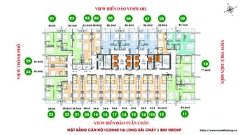 Icon40 Hạ Long mã căn đẹp nhất dự án, hướng TB, view Vịnh giá tốt