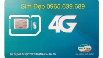 SIM VIP VIETTEL 0965.639.689 CHỈ 3.Tr