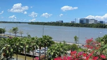 Bán căn hộ 2 phòng ngủ Đảo Kim Cương Quận 2, view sông, giá tốt