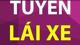 Cần tuyển 2 lái xe chở dầu ăn, xe 1 tấn, lương 11 triệu đến 12 triệu