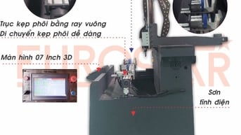 MÁY KHOÉT KHÓA CNC 2 ĐẦU CAO CẤP K902