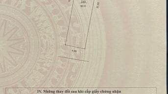 Chính Chủ Bán 90M2 Đất Số 20 Ngõ 126 Phố Nam Dư - Lĩnh Nam - Hoàng Mai