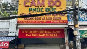 CHO THUÊ NHÀ MẶT TIỀN NGUYÊN CĂN ĐẸP ĐƯỜNG ĐÔNG ĐÚC