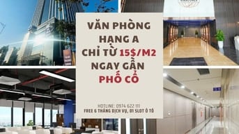Cho thuê sàn văn phòng hạng A 158m2 tòa Vinaconex Diamond Tower