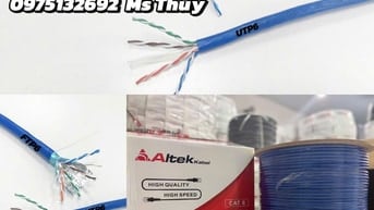  Cáp mạng UTP Cat5e, UTP Cat6 