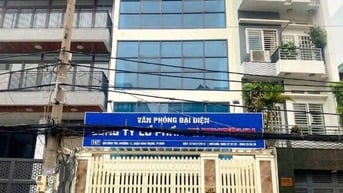 Tòa nhà mặt tiền Bùi Đình Túy 161m2, 7x25m, nở hậu 8m, 6 tầng, 36.5 ỷ