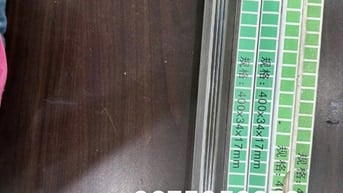 Kính thủy quan sát lò hơi 400x34x17 mm 