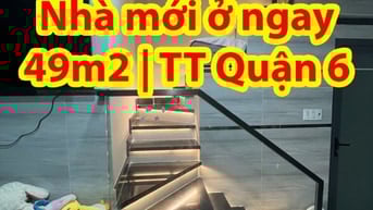 NHÀ 2 TẦNG HẺM 58 HẬU GIANG – TRUNG TÂM Q.6 – NHÀ ĐẸP – GIÁ CHỈ 4.9 TỶ