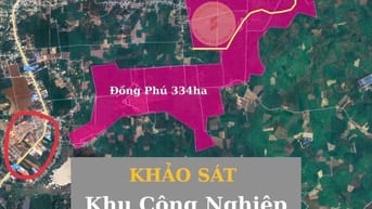 Đất Bình Phước mặt tiền đường xã sát khu dân cư lớn đang khảo sát xây 
