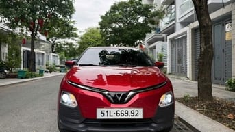 Bán 1 xe Vinfast VF5 Plus Đời 2024. Bản mua Pin, màu đỏ