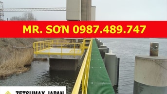 mua Tấm Sàn Ô Lưới Frp Grating, sàn lót composite, tấm frp grating