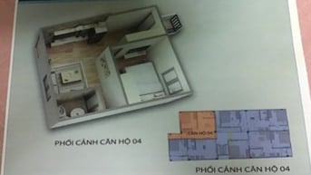 Cho thuê căn 204 tầng 4 toà chung cư Mini tại ngõ 14/14 phố Mễ Trì Hạ