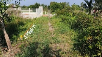 Đất thổ cư 4x24m ấp Bùng Binh xã Hòa Khánh Tây