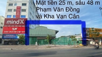 Cho thuê MB mặt tiền tp.Thủ Đức, tp.HCM 1200 m2
