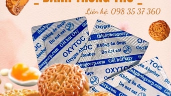 Gói hút Oxy-Oxytoc cho bánh trung thu