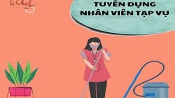Cần tuyển gấp tạp vụ nữ lam việc tại nha máy đường số 7 KCN Vship II 