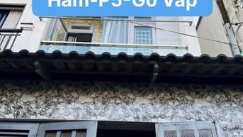 BÁN NHÀ BÊN GÒ VẤP HẺM LỚN GIÁ 2TỶ490 