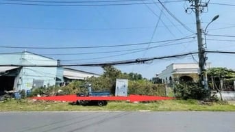 BÁN GẤP LÔ ĐÂT 400M2,MẶT TIỀN BÙI THỊ HE,THỊ TRẤN CỦ CHI,GIÁ RẺ 420TR
