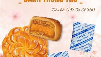 Gói hút oxy giữ bánh trung thu luôn tươi ngon
