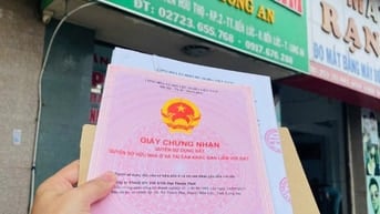CHÍNH CHỦ BÁN ĐẤT ĐẸP NGAY ĐƯỜNG NGUYỄN HỮU TRÍ  SÁT THỊ TRẤN TÂN TÚC