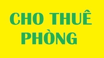 Cho thuê phòng đủ tiện nghi, Phan đình Phùng Phú Nhuận, giờ tự do