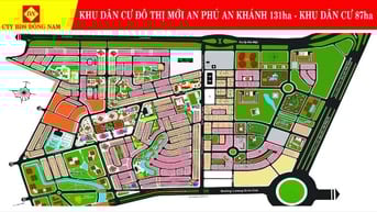 Bán Đất An Phú An Khánh, Thủ Đức. Khu D, 5mx 20m =100m, Đ14m, H.ĐB, SH
