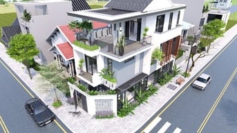 Bán nhà phố đường Bờ Bao Tân Thắng- ngay siêu thị Aeon 6x16 góc 2 mặt 