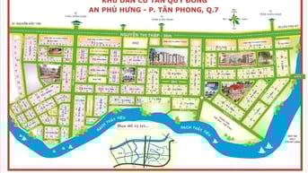 BÁN ĐẤT AN PHÚ HƯNG P TÂN PHÒNG QUẬN 7 GIÁ 80 TỶ 3 LÔ VỊ TRÍ ĐẸP