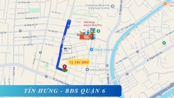 Bán nhà KDC Bình Phú, MT Cư Xá Phú Lâm D, 4 x 18m, cấp 4, giá 9.5 tỷ.