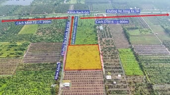 1000m2 đất vườn đg ô tô tải quay đầu, điện nước ngay đất, view kênh. 