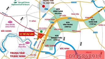 Đất nền Tabudec Việt Yên-kcn Quang Châu, tiềm năng lớn, sinh lời cao