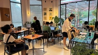 Sang nhượng quán Cafe căn góc Vườn Lài - Quận 12, mb thuê chỉ 16 triệu
