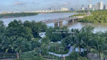 Bán căn hộ 2 phòng ngủ Đảo Kim Cương, 82 m2, view sông, có sổ hồng