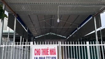Cho thuê mặt bằng, nhà ở tại khu phố 10, phường Hưng Long