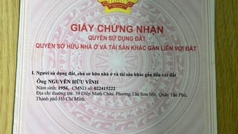 Bán nhà mặt tiền 1B Sơn Kỳ, phường Sơn Kỳ, quận Tân Phú, 4x10m