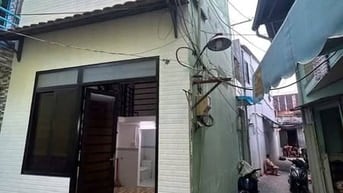  2ty050 nhà 1 lầu P10Q8 16mv đất khu hiện hữu hẻm thông Sổ hồng riêng