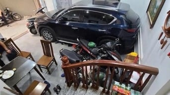 Bán gấp nhà đẹp Yên Hòa, 34m², 6 tầng, mt 5.5m, oto để trong nhà